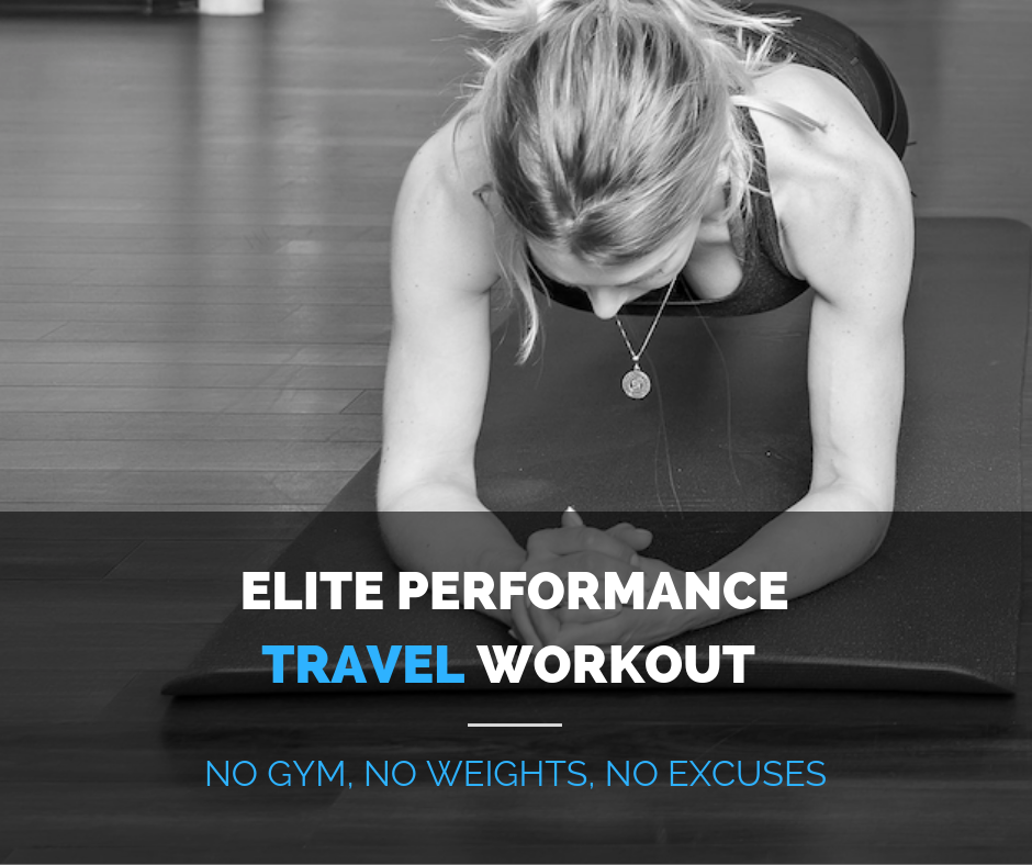 travel workout, elite performance